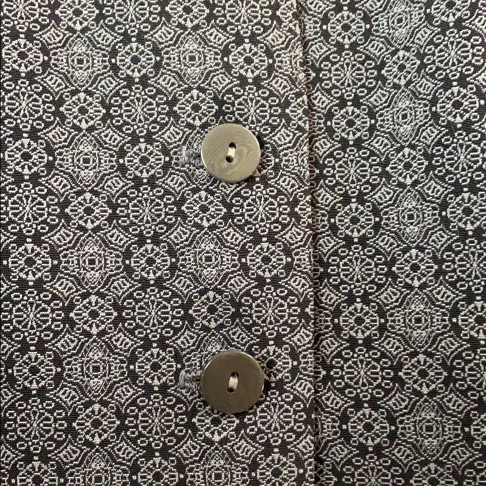 Andrea Behar Designer Button Down Fully Lined Ves… - image 2